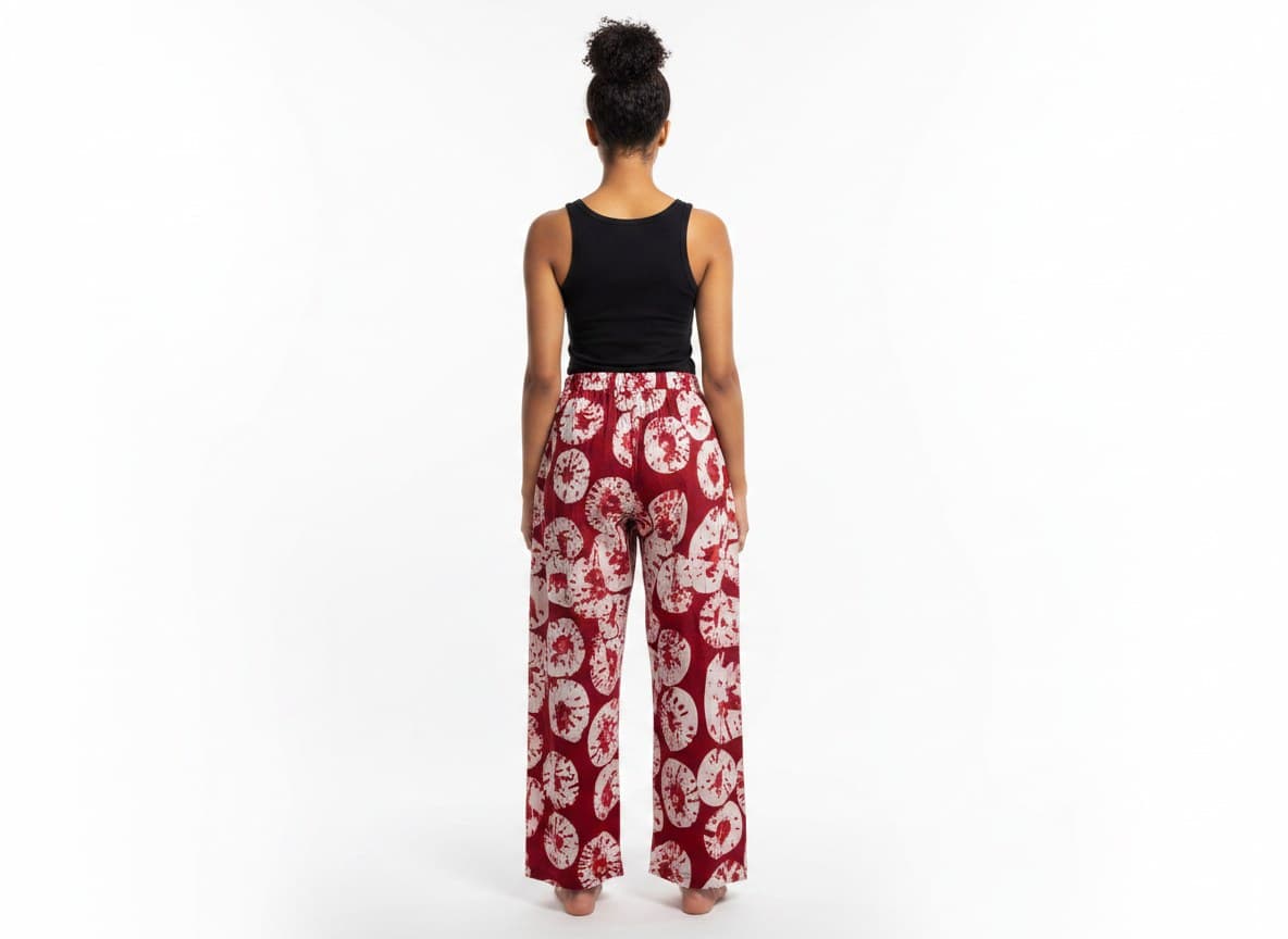 Pantalon large tie-dye africain — miniature 2