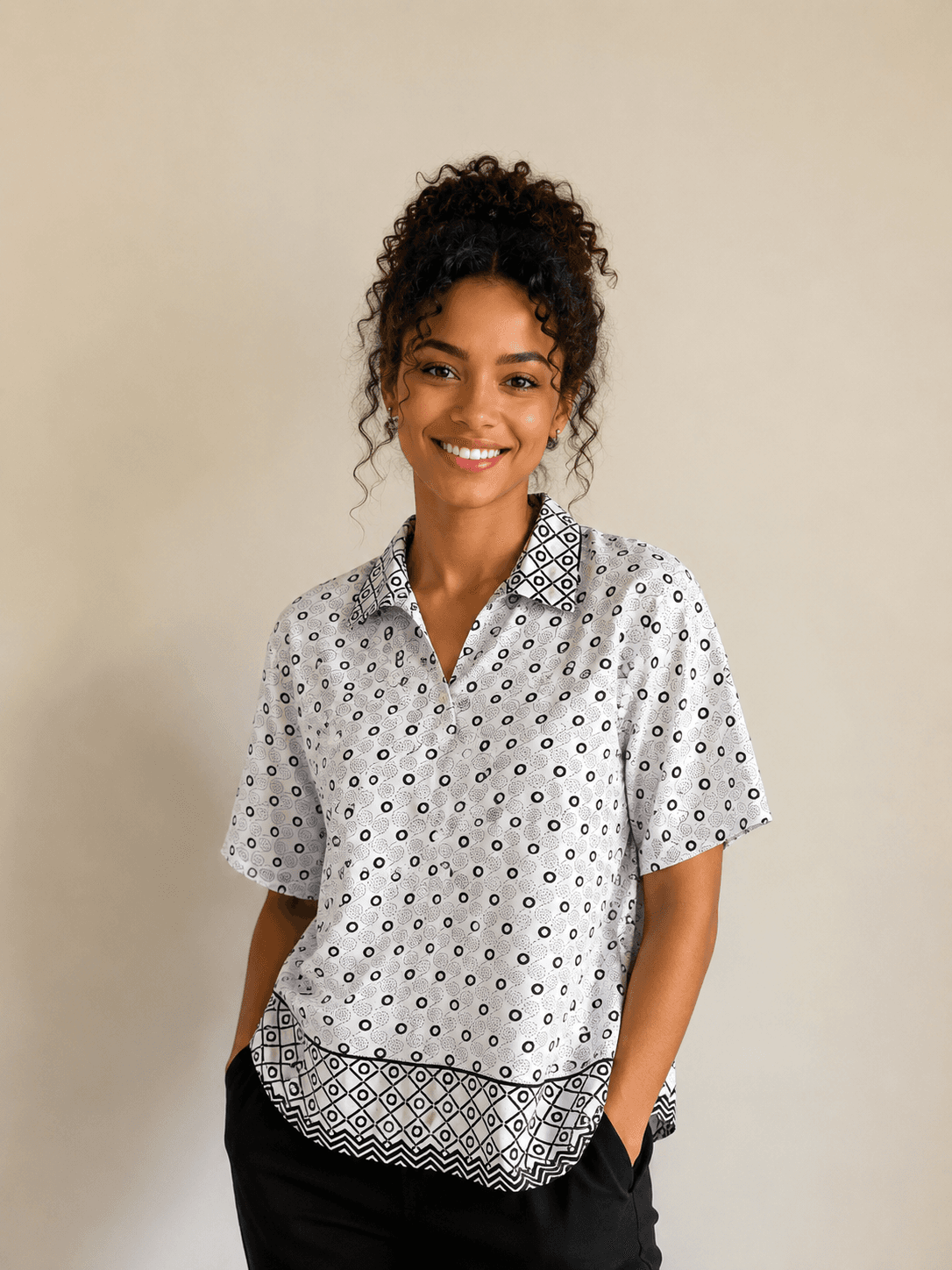 Chemise Gaoua Ornementale — miniature 3